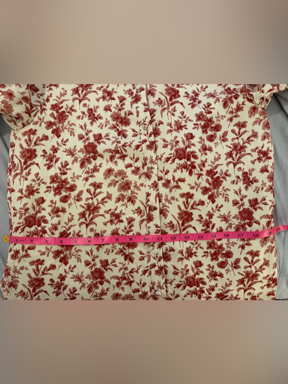 Tuckernuck Pomegranate Bloom Rowe Dress Size Medium Feminine Preppy Autumn - Picture 10 of 11